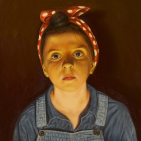 Polly Pay Gap, 2024, Oil on canvas, 84 X 58cm